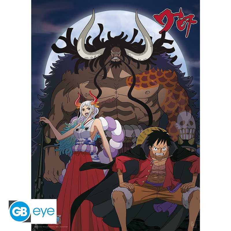 ABYstyle GBEye One Piece - Póster Wanted Luffy (52 x 38 cm)