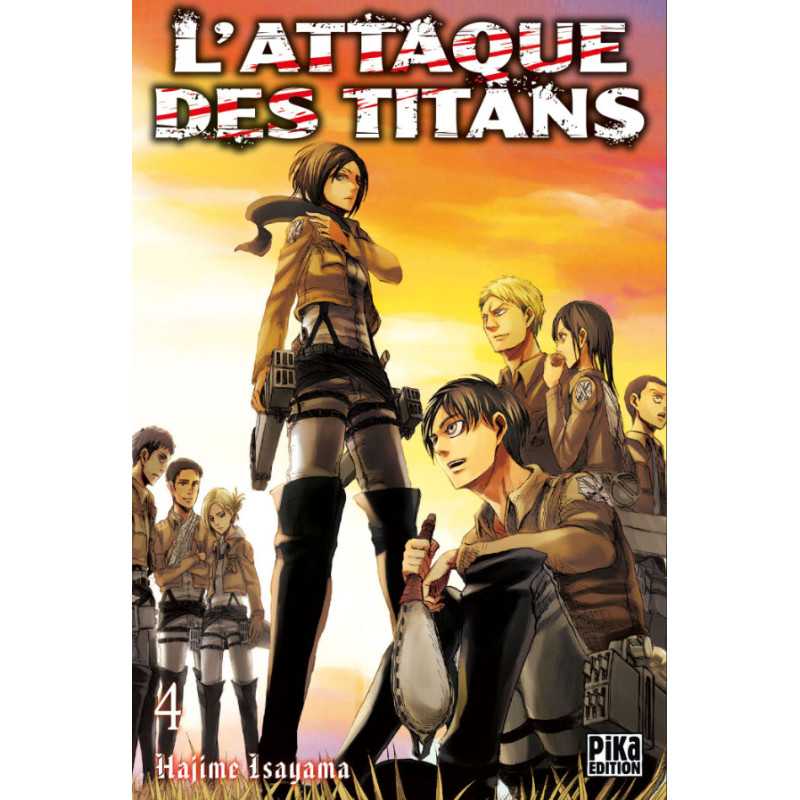 Manga - L'attaque Des Titans - Tome 04 - MANGA