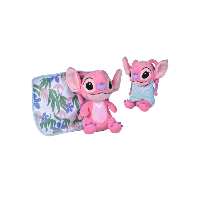 Peluche Stitch avec Couverture - Lilo & Stitch - Simba Toys - AmuKKoto
