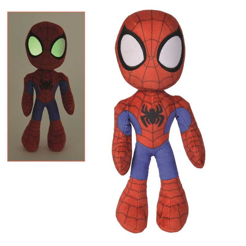 Peluche Spiderman Yeux Phosphorescents - Marvel - Simba Toys - AmuKKoto