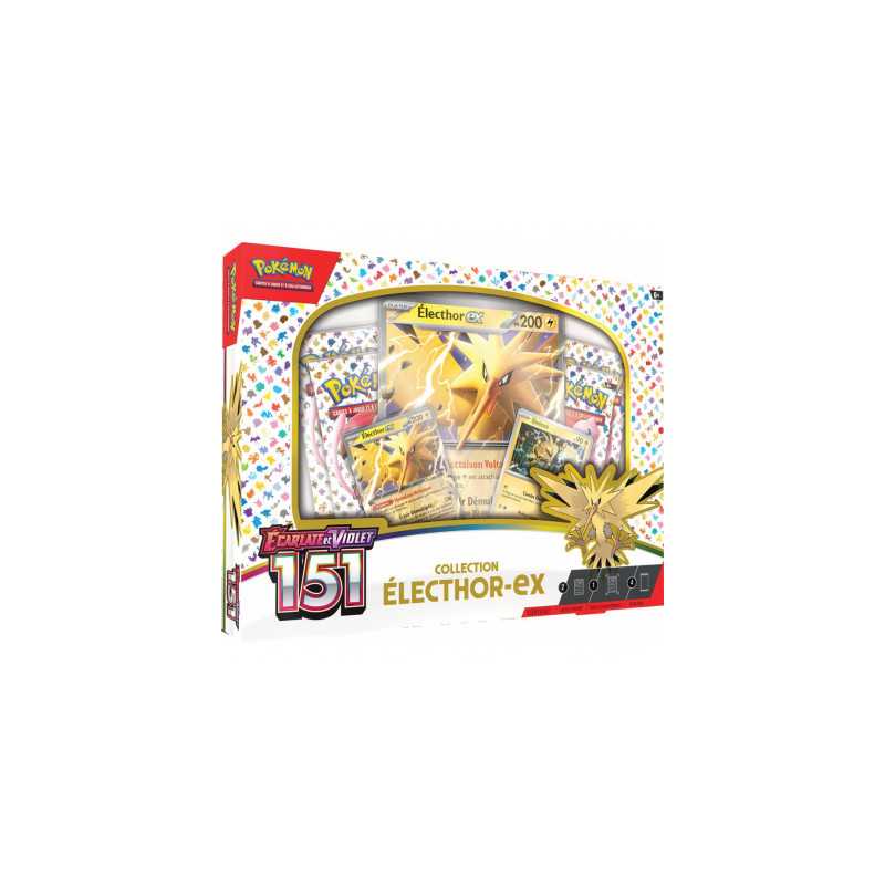 Coffret Electhor-EX Classeur Pokemon - EV03.5 Ecarlate et Violet