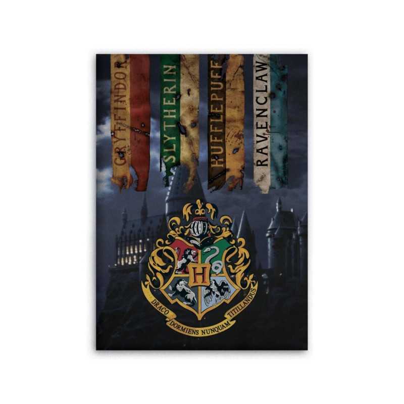 Plaid Polaire Crest - Harry Potter - 100% Microfibre 100x140 cm - AyMax -  AmuKKoto