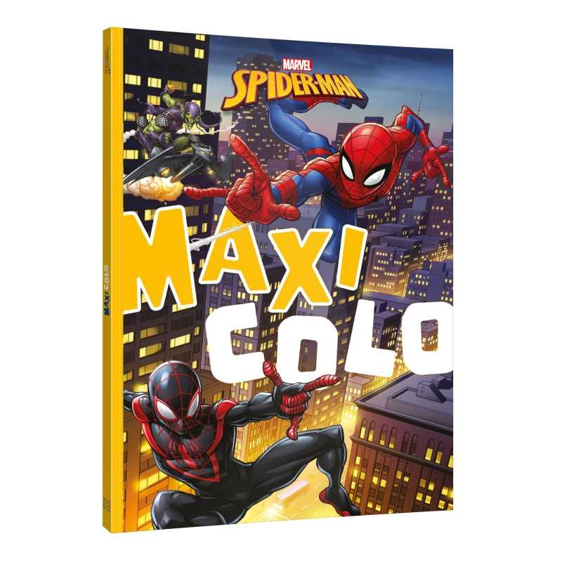 Livre de Coloriage Coloriages Maxi Colo - Marvel Spider-Man - Hachette  Jeunesse - AmuKKoto